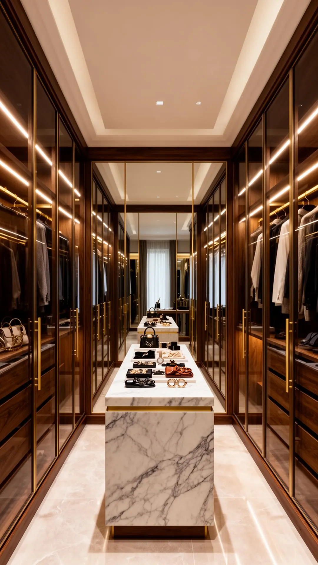 Closet sob medida planejada por QS Home em Manaus